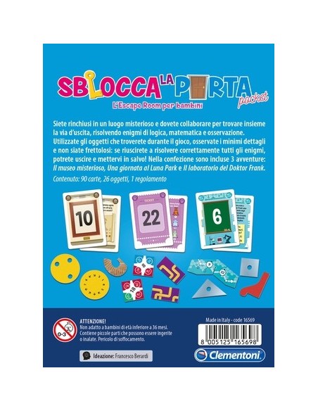 Clementoni 16569 Gioco da tavolo Educativo