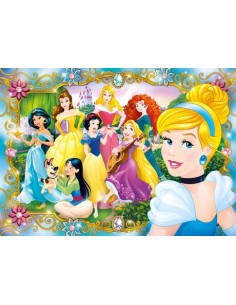 Clementoni Disney Princess Puzzle 104 pz Cartoni