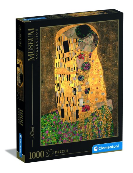 Clementoni Museum Collection Klimt - Il Bacio Puzzle 1000 pz Arte