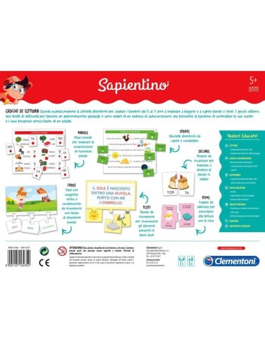 Clementoni Giochi di Lettura