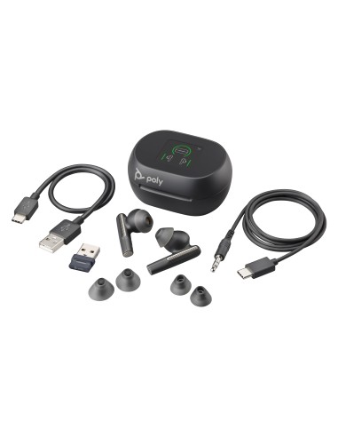 POLY Voyager Free 60+ Auricolare Wireless In-ear Ufficio Bluetooth Nero