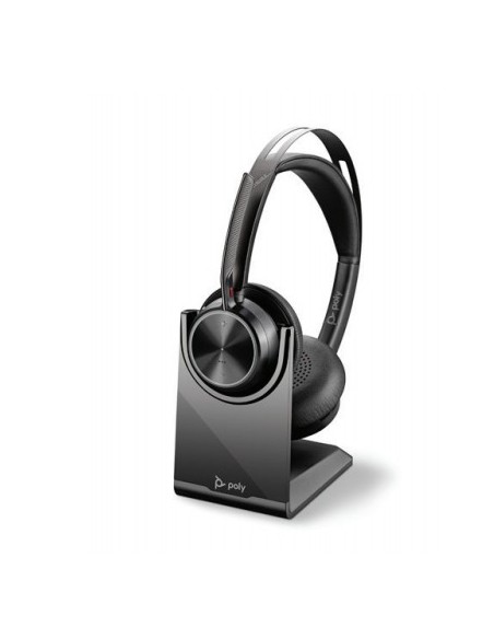 POLY Voyager Focus 2 UC Auricolare Con cavo e senza cavo A Padiglione Ufficio USB tipo-C Bluetooth Nero