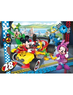 Clementoni Disney Mickey and The Roadster Racers Puzzle 104 pz Cartoni 2