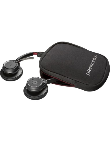 POLY Voyager Focus UC Auricolare Wireless A Padiglione Ufficio Bluetooth Nero
