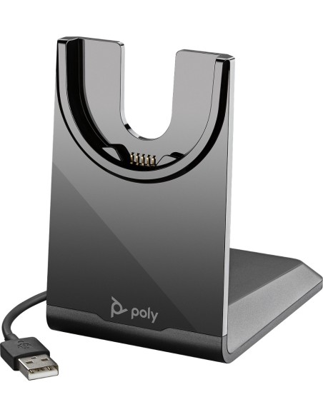 POLY 220265-01 docking station per dispositivo mobile Ricevitore Nero