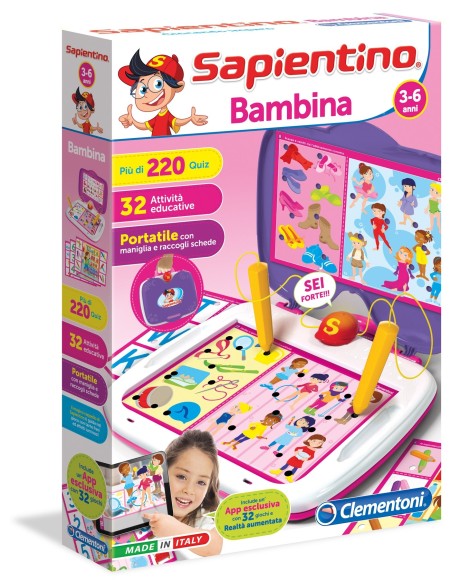 Clementoni Sapientino Bambina Gioco da tavolo Apprendimento