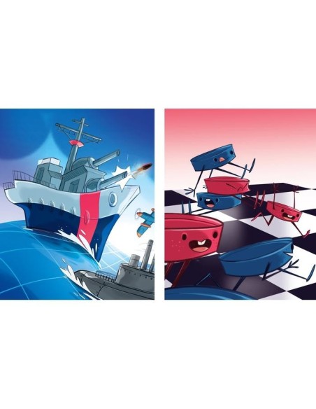 Clementoni Battleship + Draughts Gioco da tavolo Educativo