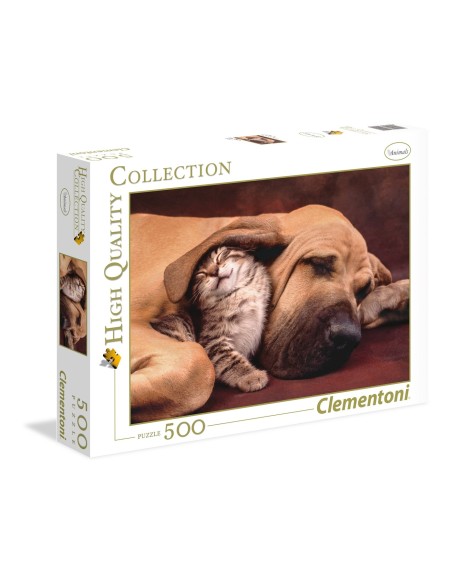 Clementoni Cuddles Puzzle 500 pz Animali