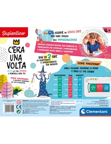 Clementoni Sapientino C'Era Una Volta