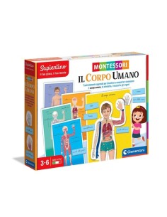 Clementoni MONTESSORI - IL CORPO UMANO