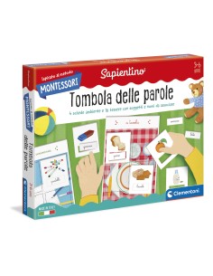 Clementoni Montessori - Tombola delle parole