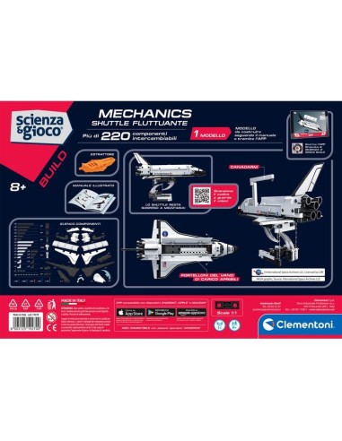 Clementoni Science & Jeu construction SHUTTLE FLUTTUANTE
