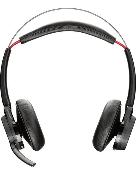 POLY Voyager Focus UC B825 Auricolare Wireless A Padiglione Ufficio Bluetooth Nero
