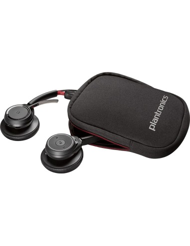 POLY Voyager Focus UC B825 Auricolare Wireless A Padiglione Ufficio Bluetooth Nero