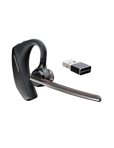 POLY Voyager 5200 UC Auricolare Wireless In-ear Ufficio Bluetooth Nero