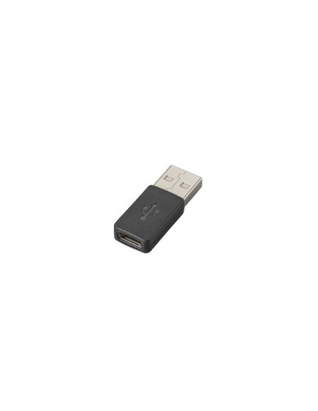 POLY 209506-01 adattatore per inversione del genere dei cavi USB-C USB-A Nero