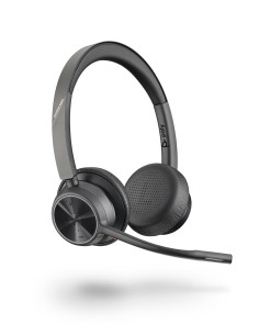 POLY Voyager 4320 UC Auricolare Wireless A Padiglione Ufficio USB tipo A Bluetooth Nero