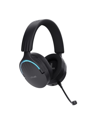 Trust GXT 491 Fayzo Auricolare Con cavo e senza cavo A Padiglione Giocare USB tipo-C Bluetooth Nero