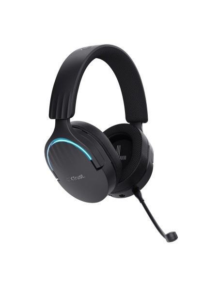 Trust GXT 491 Fayzo Auricolare Con cavo e senza cavo A Padiglione Giocare USB tipo-C Bluetooth Nero