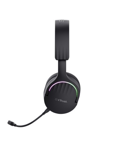 Trust GXT 491 Fayzo Auricolare Con cavo e senza cavo A Padiglione Giocare USB tipo-C Bluetooth Nero