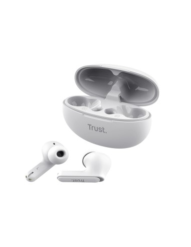 Trust Yavi Auricolare True Wireless Stereo (TWS) In-ear Musica e Chiamate USB tipo-C Bluetooth Bianco