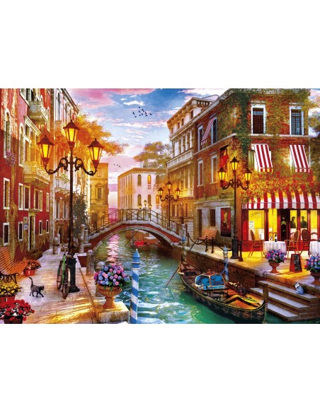 Clementoni Sunset over Venice Puzzle 500 pz Landscape