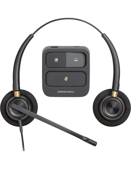 POLY Cuffia biaurale EncorePro 520 con Quick Disconnect (per l'area EMEA)