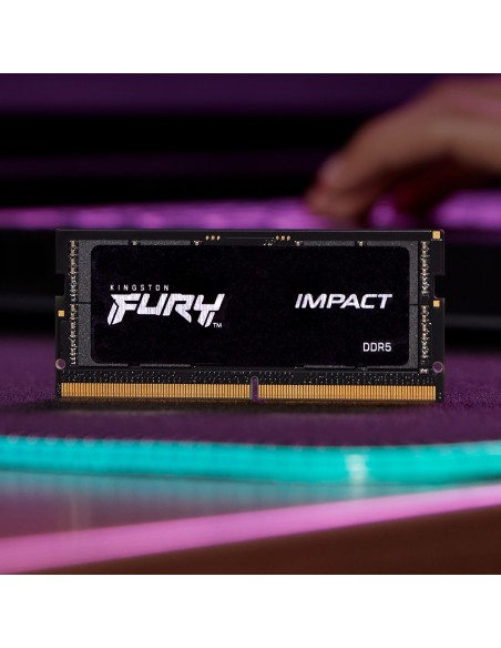 Kingston Technology FURY 16 GB 4800 MT s DDR5 CL38 SODIMM (Kit da 2) Impact