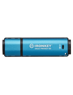Kingston Technology IronKey 8 GB Vault Privacy 50 crittografia AES-256, FIPS 197