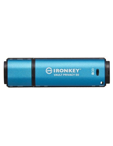 Kingston Technology IronKey 8 GB Vault Privacy 50 crittografia AES-256, FIPS 197