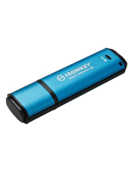 Kingston Technology IronKey 8 GB Vault Privacy 50 crittografia AES-256, FIPS 197