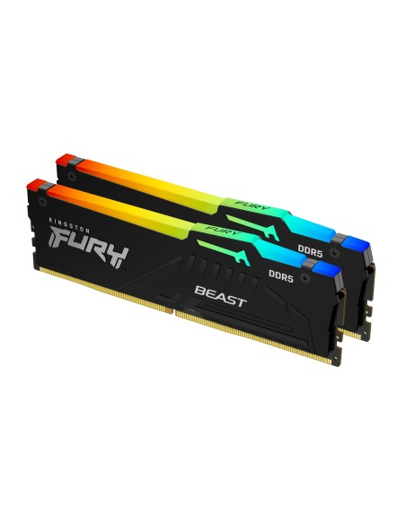 Kingston Technology FURY 32 GB 4800 MT s DDR5 CL38 DIMM (Kit da 2 moduli) Beast RGB