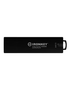 Kingston Technology IronKey 64GB Managed D500SM FIPS 140-3 Lvl 3 (in fase di approvazione) AES-256