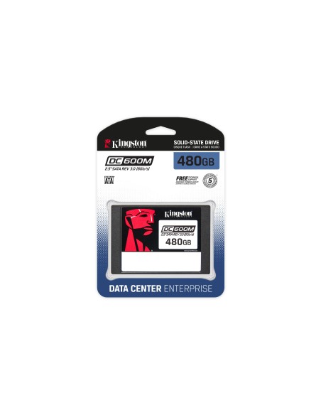 Kingston Technology Drive SSD SATA di classe enterprise DC600M (impiego misto) 2,5" 480G