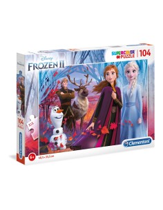 Clementoni 27274 puzzle Puzzle a blocchi 104 pz Cartoni