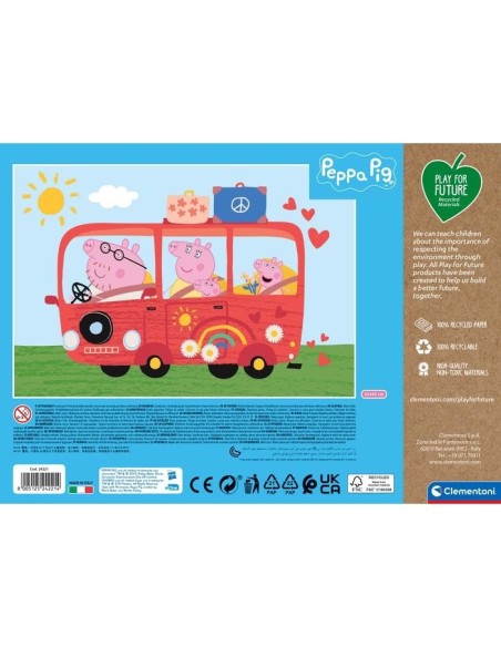 Clementoni 24221 puzzle 24 pz Cartoni