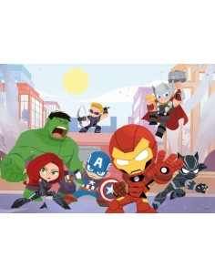 Clementoni Marvel Avengers Puzzle di contorno 104 pz Arte 2