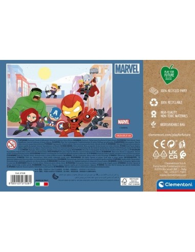 Clementoni Marvel Avengers Puzzle di contorno 104 pz Arte