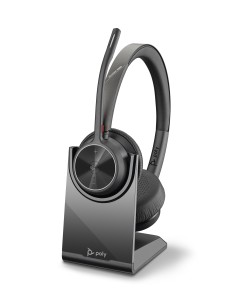 POLY 218476-02 cuffia e auricolare Con cavo e senza cavo A Padiglione Ufficio USB tipo A Bluetooth Base di ricarica Nero