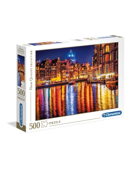Clementoni Amsterdam Puzzle 500 pz Città