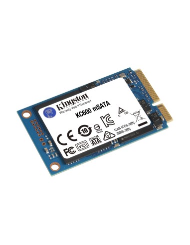 Kingston Technology Drive SSD KC600 SATA3 mSATA 512G