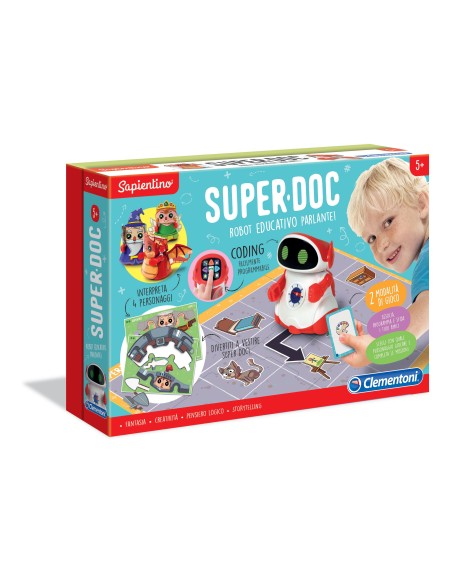 Clementoni Sapientino - SuperDOC Robottino Educativo Parlante