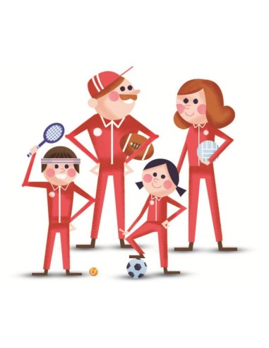 Clementoni Carte Gioco 10 Famiglie