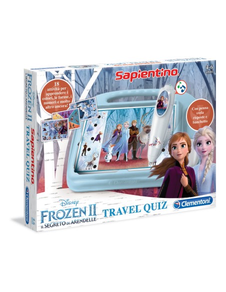 Clementoni Sapientino Travel Quiz Disney Frozen 2