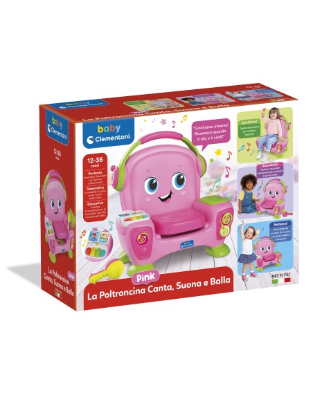 Baby Clementoni - Poltroncina Pink