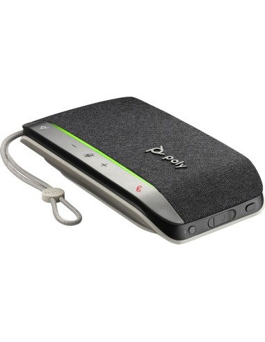 POLY Sync 20 vivavoce Universale Bluetooth Nero, Argento