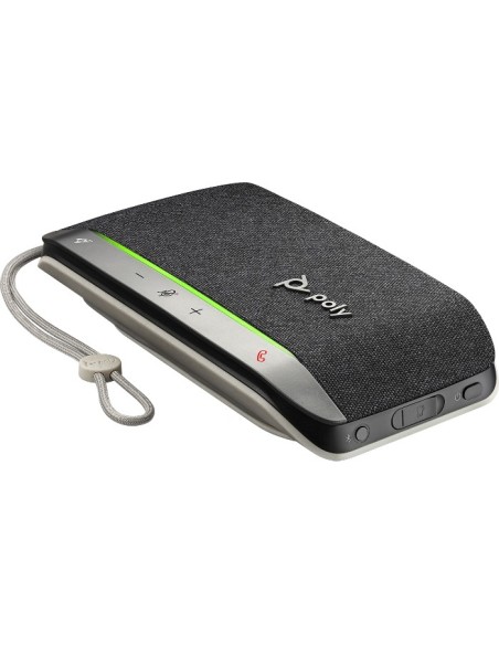 POLY Sync 20 vivavoce Universale Bluetooth Nero, Argento