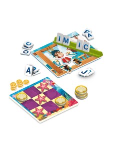 Clementoni Tic-Tac-Toe + Hangman Gioco da tavolo Educativo 2