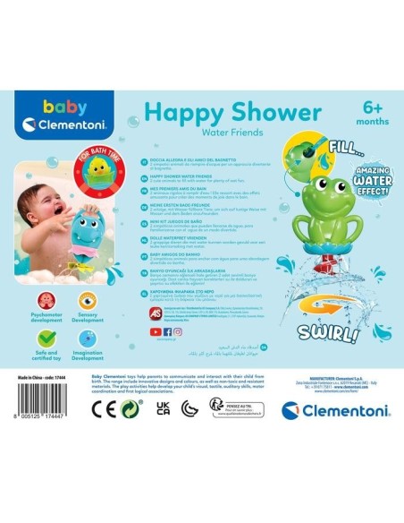 Baby 17444 giocattolo per il bagno Animale per vasca Multicolore