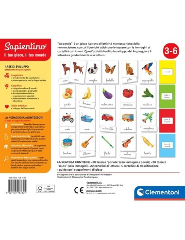 Clementoni Montessori 16362 giocattolo educativo